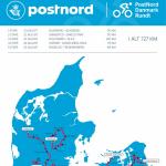 Streckenverlauf PostNord Danmark Rundt 2019