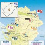 Streckenverlauf Tour Poitou-Charentes en Nouvelle Aquitaine 2019