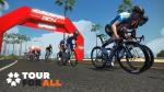 Zwift veranstaltet die Tour for All – virtuelles Profi-Rennen mit Live-Übertragungen auf Eurosport