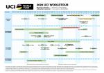 Der neue WorldTour-Kalender der Männer