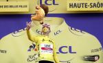 Tadej Pogacar hat im Bergzeitfahren das Gelbe Trikot der Tour de France erobert (Foto: twitter.com/TeamUAEAbuDhabi)