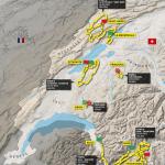 Streckenverlauf Tour de Romandie 2021