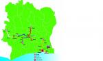 Streckenverlauf Tour ivoirien de la Paix 2008