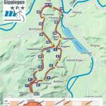 Hhenprofil & Streckenverlauf GP du canton dArgovie - GP Kanton Aargau 2008