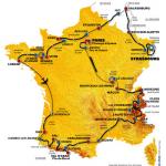 Tour de France Strecke