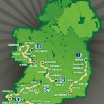 Streckenverlauf Tour of Ireland 2008