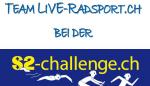 Platz 60 - Team LiVE-Radsport.ch mit tollem Ergebnis bei der S2 Challenge