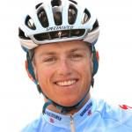 Mathias Frank startete mit seinem Team Gerolsteiner im Mannschaftszeitfahren auf Platz zehn in die Vuelta