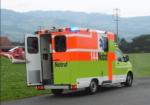  Ambulance et Rega sur place / Ambulanz und Rega vor Ort (Symbolbild) 