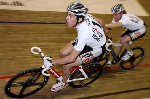 Hattrick-Aspiranten Franco Maruvilli, Bruno Risi, Sixdays Kopenhagen