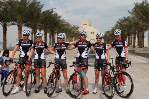 Cervelo Team in Qatar, 1. Etappe Ladies Tour Qatar, Foto: womenscycling.net