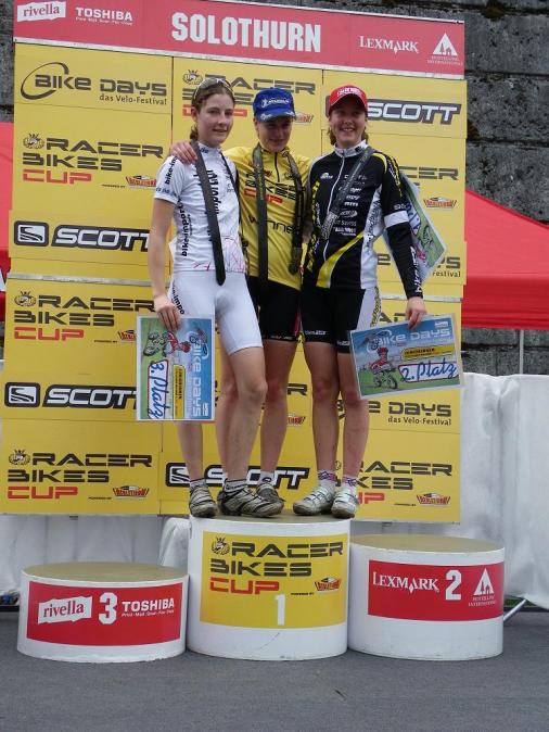 Nicole Hanselmann am MTB Racer Cup in Solothurn