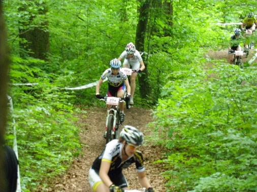 Nicole Hanselmann am MTB Racer Cup in Solothurn