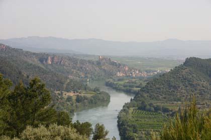 Blick auf den Ebro