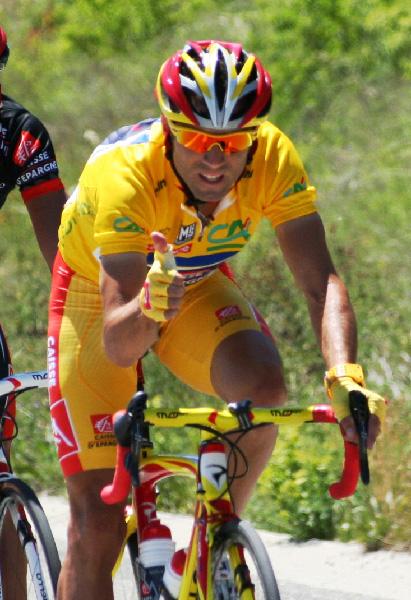 Alejandro Valverde ist seinem Ziel, der Titelverteidigung, einen Schritt nher gekommen.