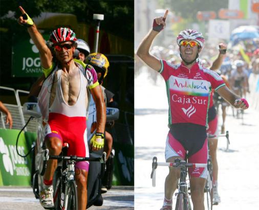 Portugal Rundfahrt - Eladio Jimenez gewinnt die 6. Etappe, Antonio Piedras (Andalucia) Sieger der 5. Etappe