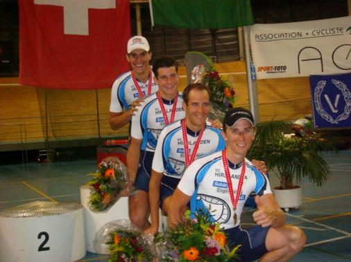 Claudio Imhofs erster Elite-Schweizermeister-Titel in der Bahnverfolgung