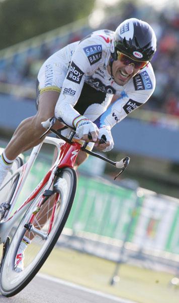 Vuelta a Espana - Spanien Rundfahrt - Assen - Fabian Cancellara gewinnt den Prolog   