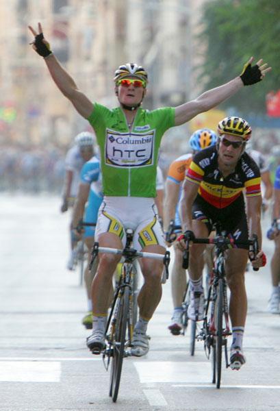 Greipel macht es wie vor dem Ruhetag: Sieg auf 5. Vuelta-Etappe und Tausch Grn gegen Gold