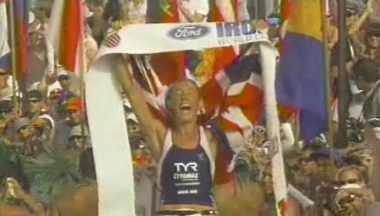 Chrissie Wellington kann ihren dritten Sieg beim Ironman Hawaii mit neuem Rekord kaum fassen