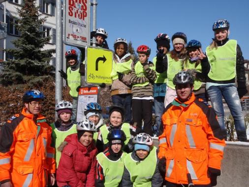  Foto Schler-Radfahrerprfungen: Stadtpolizei Chur 