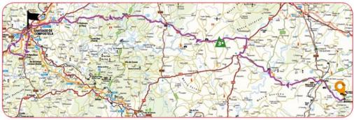 Streckenverlauf Vuelta a Castilla y Leon 2010 - Etappe 5