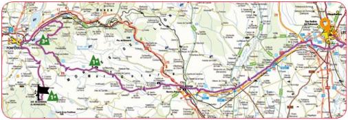 Streckenverlauf Vuelta aCastilla y Leon 2010 - Etappe 3