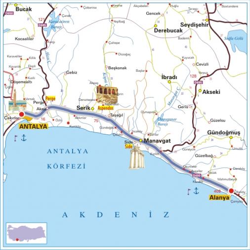 Streckenverlauf Presidential Cycling Tour of Turkey 2010 - Etappe 8