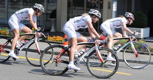 Shannon Koch, Pascale Schnider und Jessica Schneeberger (Foto: bike-import.ch)