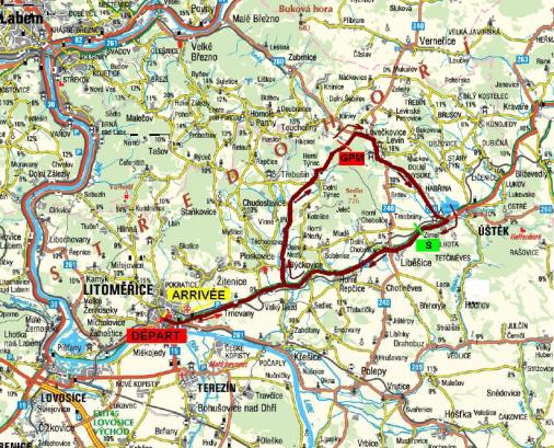 Streckenverlauf Junioren Ncup: Course de la Paix 2010 - Etappe 1