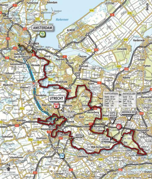 Streckenverlauf Giro d´Italia 2010 - Etappe 2