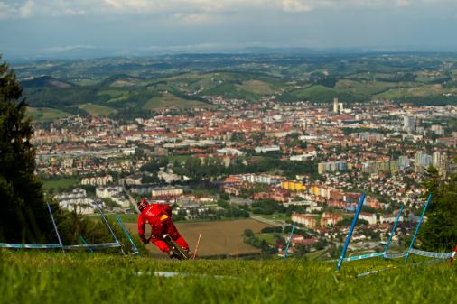 Scott11s Trainingstag in Maribor: Glitschig bei Nsse (Foto: Sven Martin und Peter Rauch)