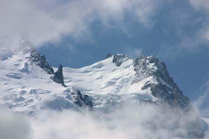 Fantastisches Mont-Blanc-Massiv