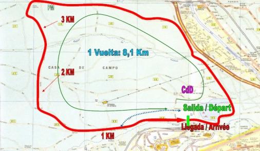 Streckenverlauf Vuelta a la Comunidad de Madrid 2010 - Etappe 1