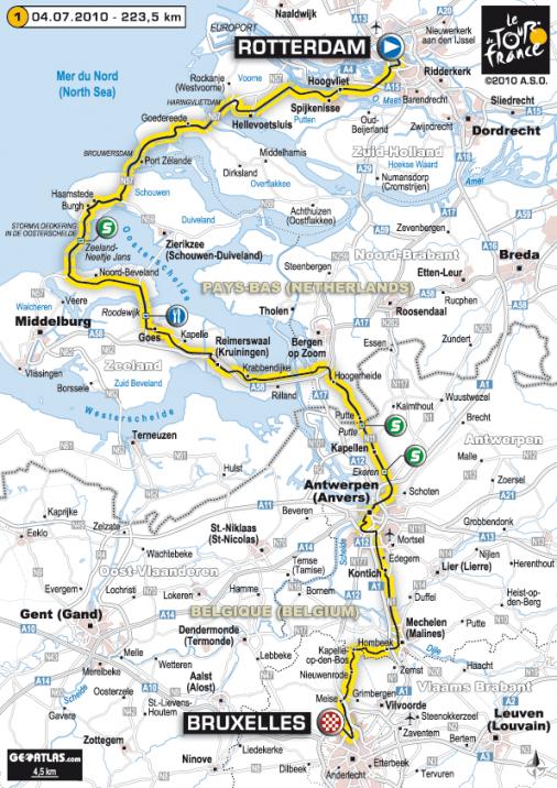 Vorschau Tour de France, Etappe 1: Langweilige Sprintetappe oder Chaos wie beim Giro?