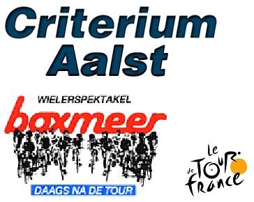 Fabian Cancellara und Lars Boom gewinnen erste Nach-Tour Kriterien in Aalst und Boxmeer