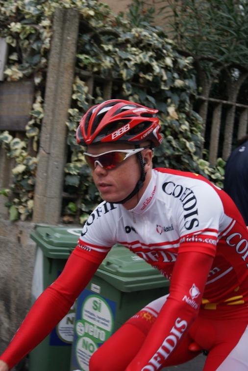 Giro di Lombardia - Romain Zingle am Start in Mailand