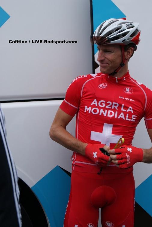 Tour de Suisse - 3. Etappe - Martin Elmiger am Start in Brig-Glis
