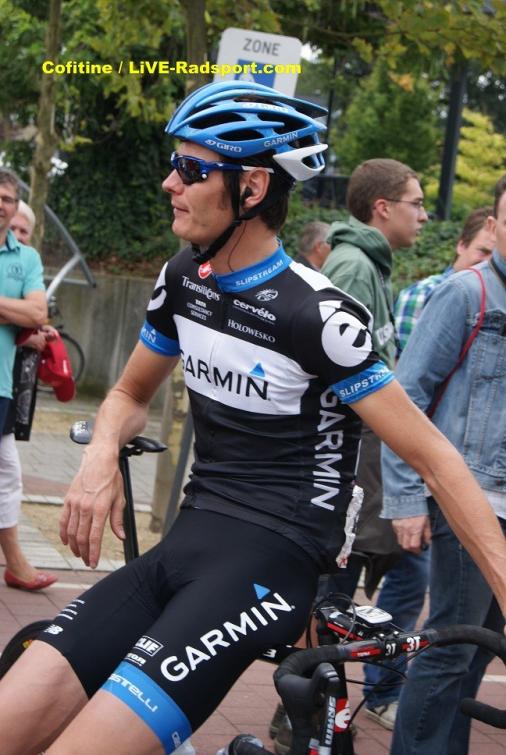 Eneco-Tour 5. Etappe - Johan Van Summeren vor dem Start in Genk