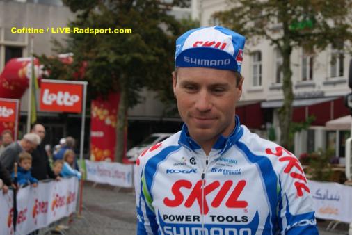 Eneco-Tour 6. Etappe - Roger Kluge vor dem Start in Sittard-Geleen