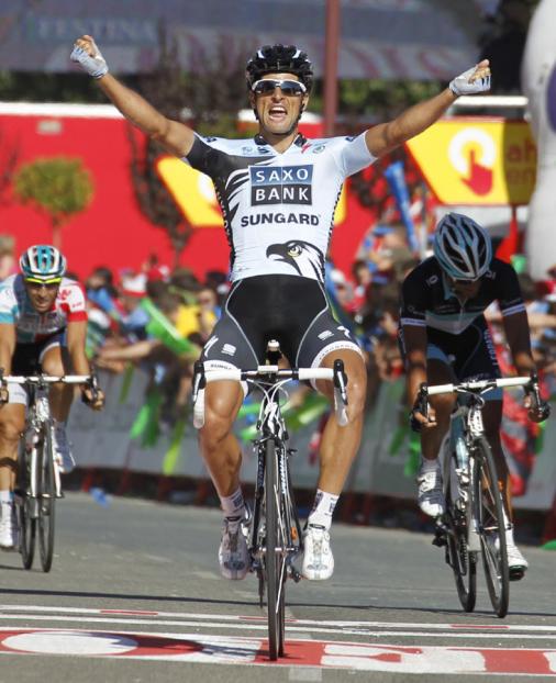 Durcheinander im Massensprint: Haedo gewinnt 17. Vuelta-Etappe