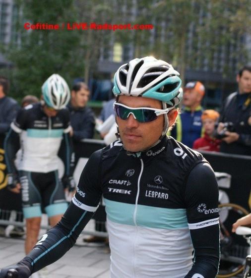 Il Lombardia - noch wei er nichts von seinem Glck - der sptere Sieger des Rennens, Oliver Zaugg, vor dem Start in Mailand