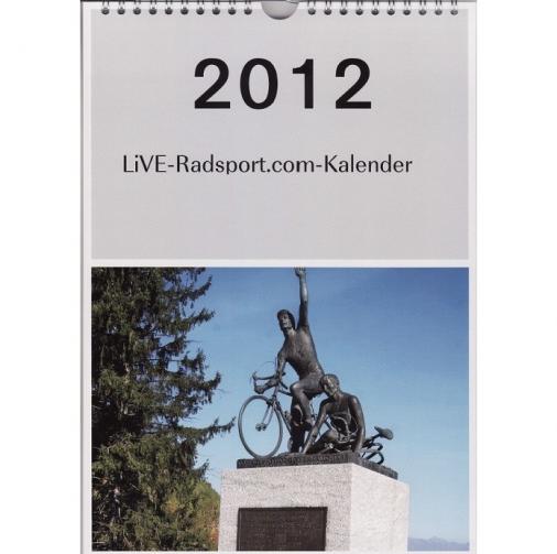 Offizieller LiVE-Radsport-Kalender 2012 - Deckblatt