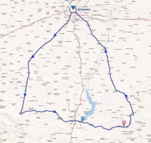 Streckenverlauf Vuelta a Castilla y Leon 2012 - Etappe 1