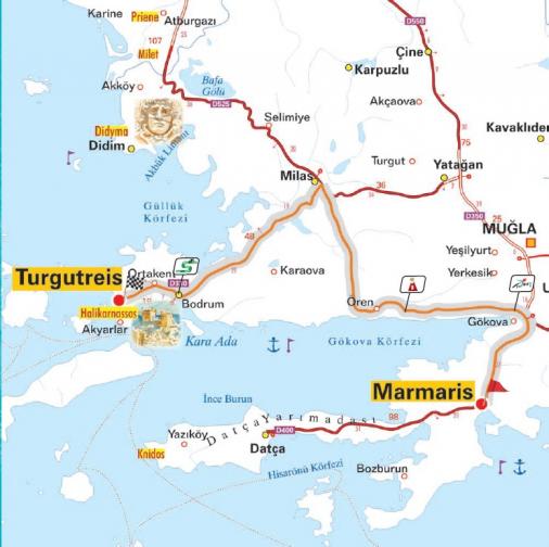 Streckenverlauf Presidential Cycling Tour of Turkey - Etappe 5