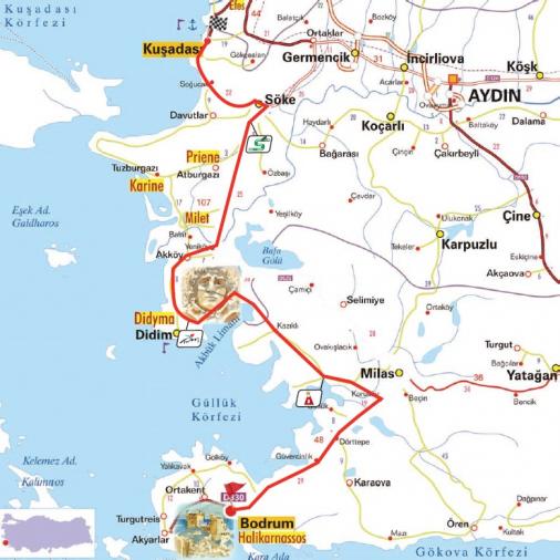 Streckenverlauf Presidential Cycling Tour of Turkey - Etappe 6
