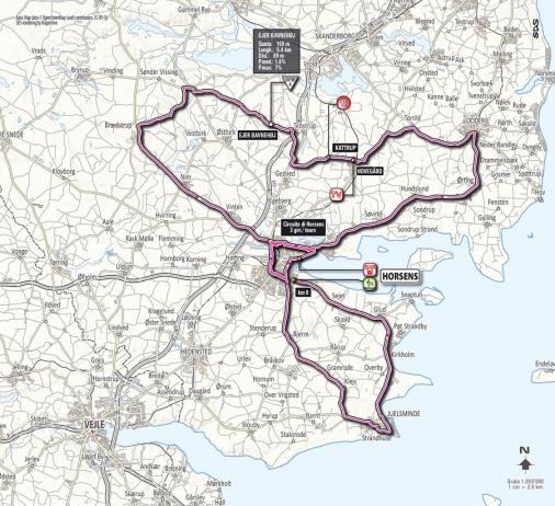 Streckenverlauf Giro d´Italia 2012 - Etappe 3