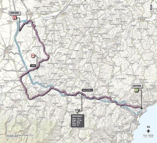 Streckenverlauf Giro d´Italia 2012 - Etappe 13