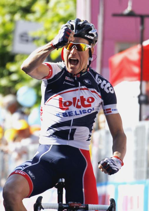 Spannende Ausreier-Etappe beim Giro endet mit Bak als Sieger und Golas im Bergtrikot