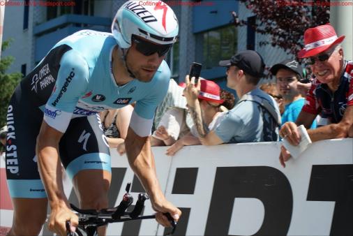 Tour de Suisse 7. Etappe EZF - Tom Boonen macht sich auf den Weg rund um Gossau